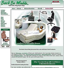 The New Backbenimble.com style