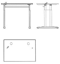 Manual Single Surface Peripheral Tables Description